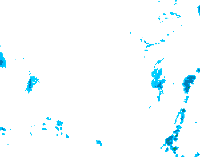 GDPS precipitation 150 hour forecast chart for Canada based on 2026/02/23 1200Z data