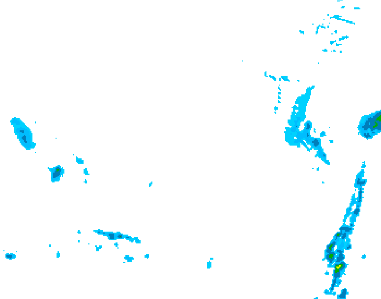 GDPS precipitation 156 hour forecast chart for Canada based on 2026/02/23 1200Z data