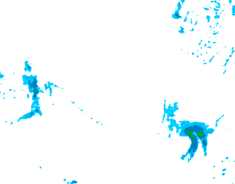 GDPS precipitation 228 hour forecast chart for Canada based on 2026/02/23 1200Z data