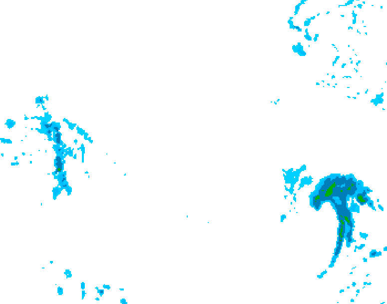 GDPS precipitation 234 hour forecast chart for Canada based on 2026/02/23 1200Z data