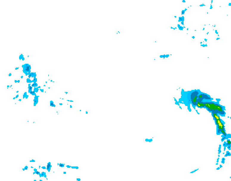 GDPS precipitation 240 hour forecast chart for Canada based on 2026/02/23 1200Z data