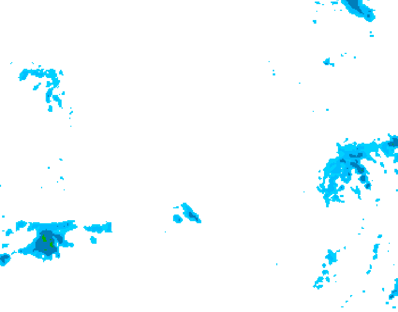 GDPS precipitation 006 hour forecast chart for Canada based on 2026/02/24 0000Z data