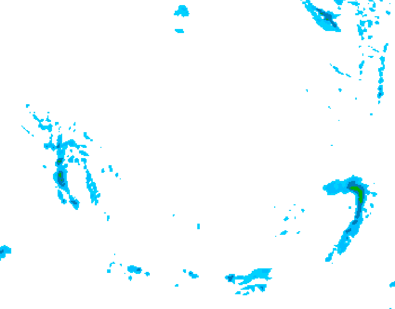 GDPS precipitation 054 hour forecast chart for Canada based on 2026/02/24 0000Z data