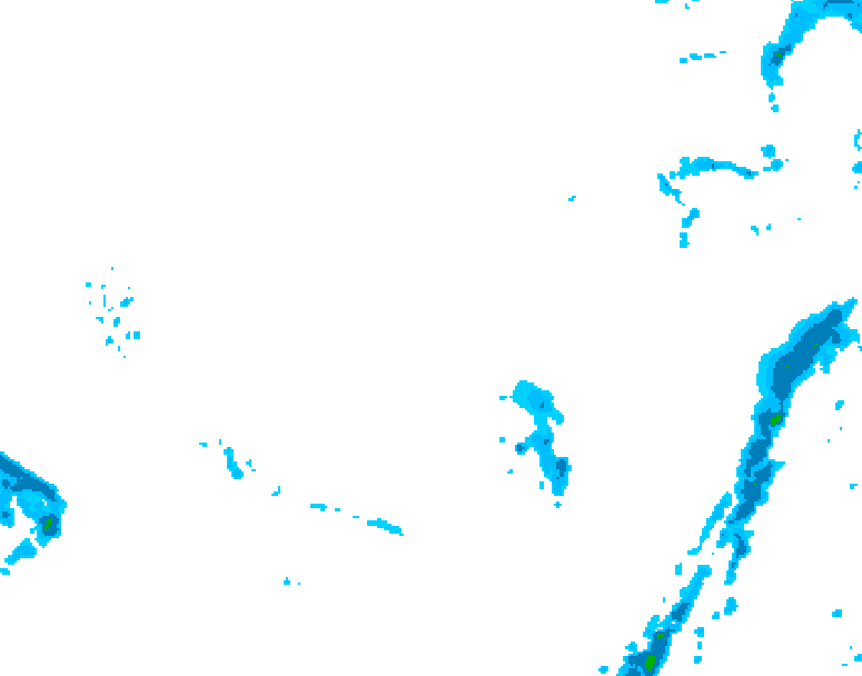 GDPS precipitation 102 hour forecast chart for Canada based on 2026/02/24 0000Z data