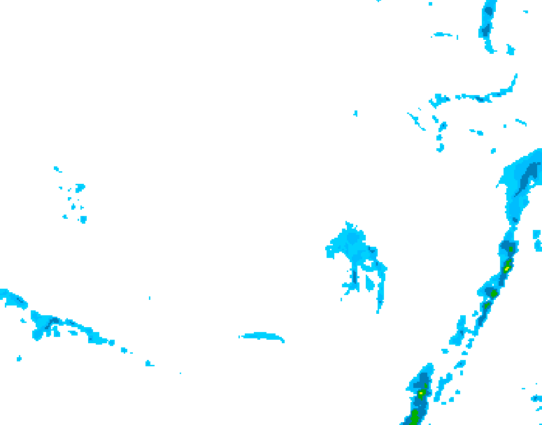 GDPS precipitation 108 hour forecast chart for Canada based on 2026/02/24 0000Z data