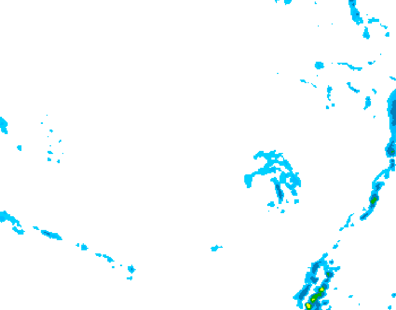GDPS precipitation 114 hour forecast chart for Canada based on 2026/02/24 0000Z data