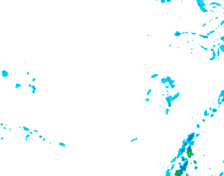 GDPS precipitation 120 hour forecast chart for Canada based on 2026/02/24 0000Z data