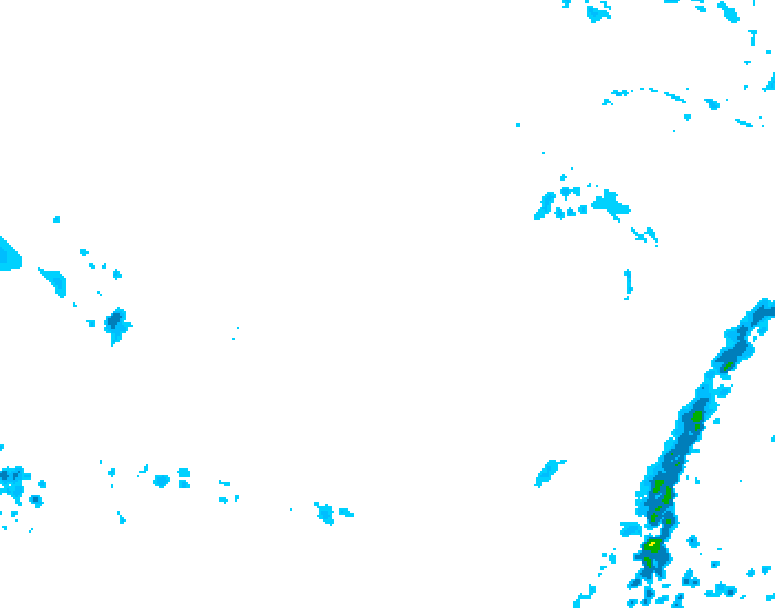 GDPS precipitation 132 hour forecast chart for Canada based on 2026/02/24 0000Z data