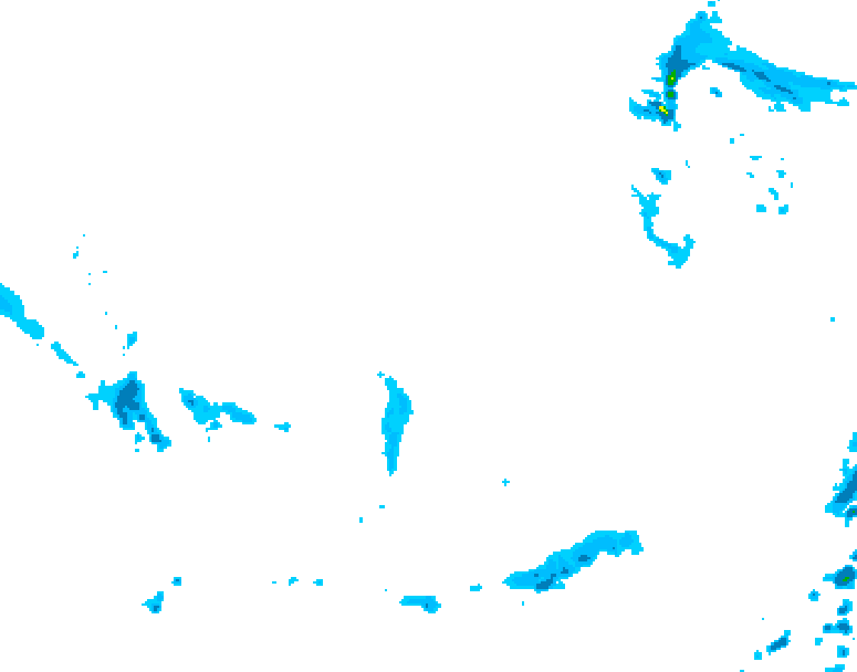 GDPS precipitation 174 hour forecast chart for Canada based on 2026/02/24 0000Z data
