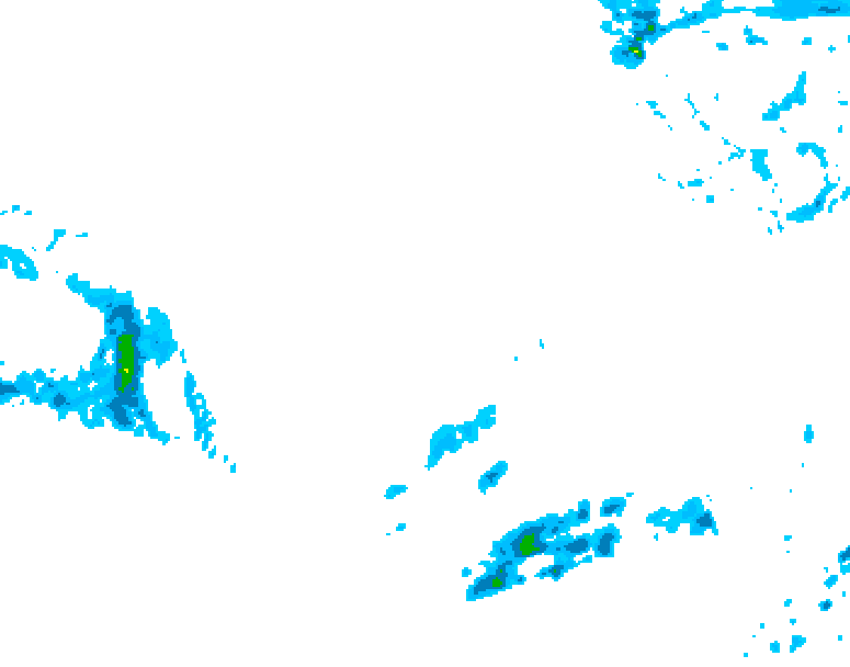 GDPS precipitation 198 hour forecast chart for Canada based on 2026/02/24 0000Z data