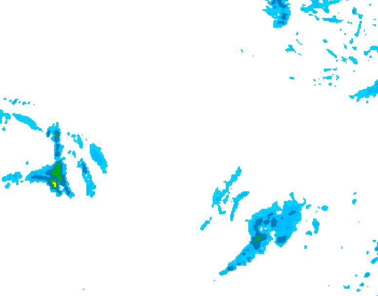 GDPS precipitation 204 hour forecast chart for Canada based on 2026/02/24 0000Z data