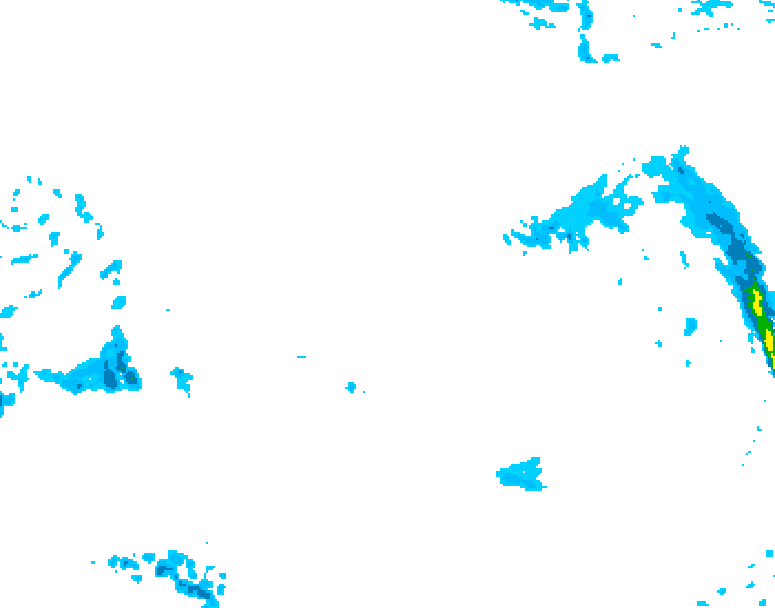 GDPS precipitation 240 hour forecast chart for Canada based on 2026/02/24 0000Z data
