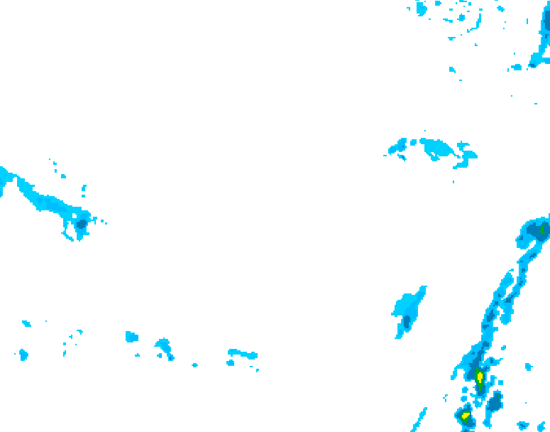 GDPS precipitation 120 hour forecast chart for Canada based on 2026/02/24 1200Z data