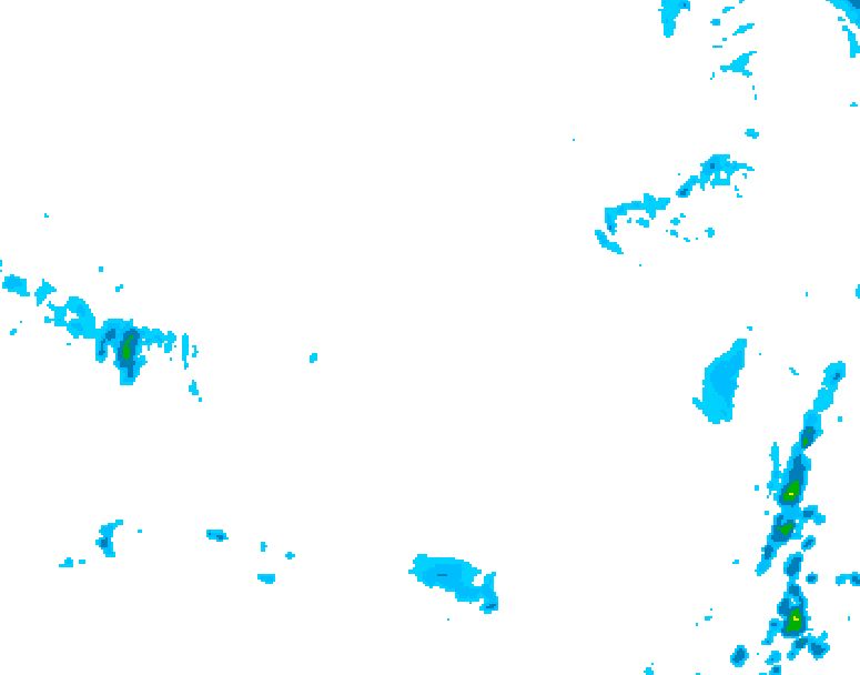 GDPS precipitation 132 hour forecast chart for Canada based on 2026/02/24 1200Z data