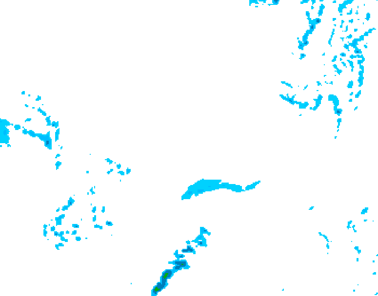 GDPS precipitation 216 hour forecast chart for Canada based on 2026/02/24 1200Z data