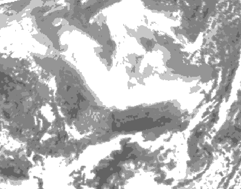 GDPS total cloud 216 hour forecast chart for Canada based on 2026/02/24 1200Z data