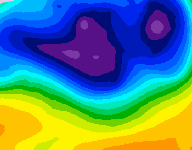GDPS 500 millibar geopotential height 168 hour forecast chart for Canada based on 2026/02/25 0000Z data