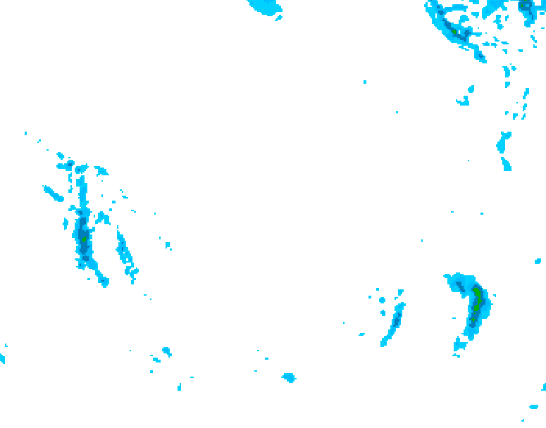 GDPS precipitation 024 hour forecast chart for Canada based on 2026/02/25 0000Z data
