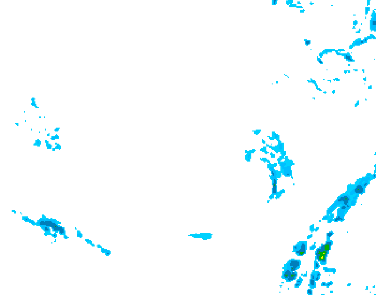 GDPS precipitation 090 hour forecast chart for Canada based on 2026/02/25 0000Z data