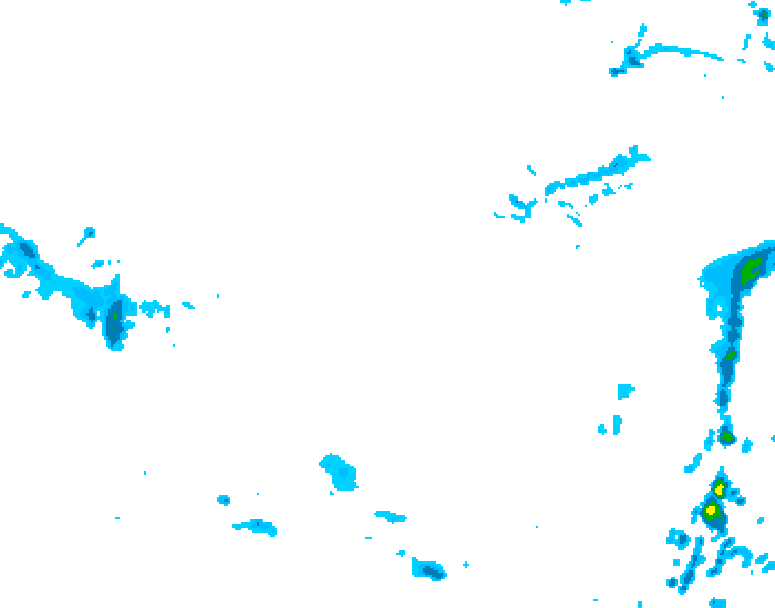 GDPS precipitation 114 hour forecast chart for Canada based on 2026/02/25 0000Z data