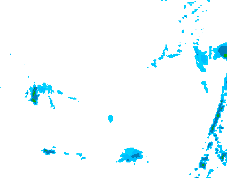 GDPS precipitation 126 hour forecast chart for Canada based on 2026/02/25 0000Z data