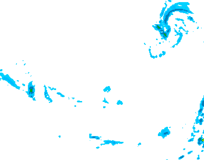GDPS precipitation 150 hour forecast chart for Canada based on 2026/02/25 0000Z data