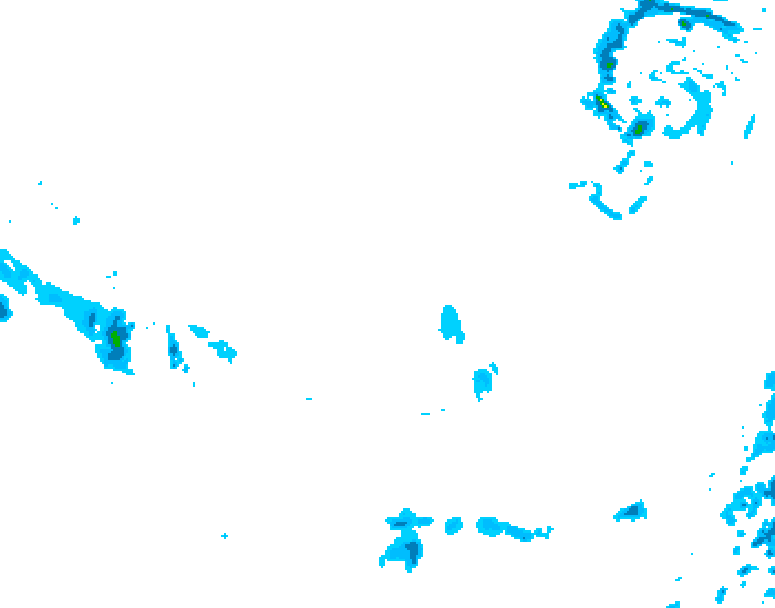 GDPS precipitation 156 hour forecast chart for Canada based on 2026/02/25 0000Z data