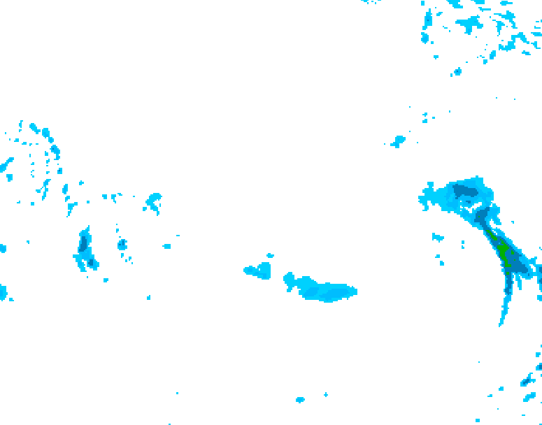 GDPS precipitation 198 hour forecast chart for Canada based on 2026/02/25 0000Z data