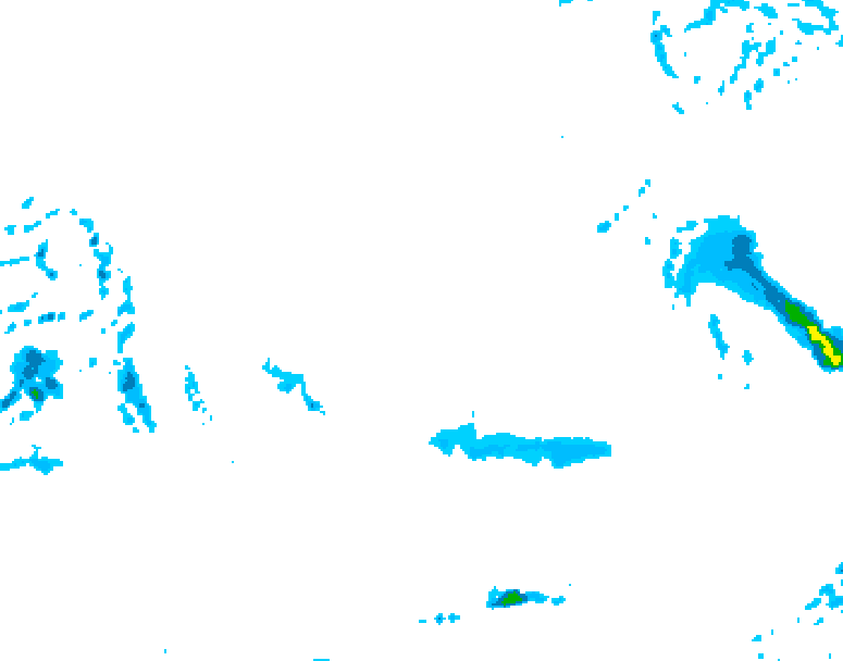 GDPS precipitation 204 hour forecast chart for Canada based on 2026/02/25 0000Z data