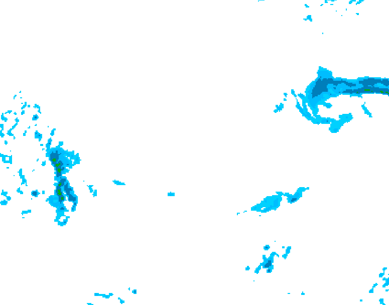 GDPS precipitation 216 hour forecast chart for Canada based on 2026/02/25 0000Z data