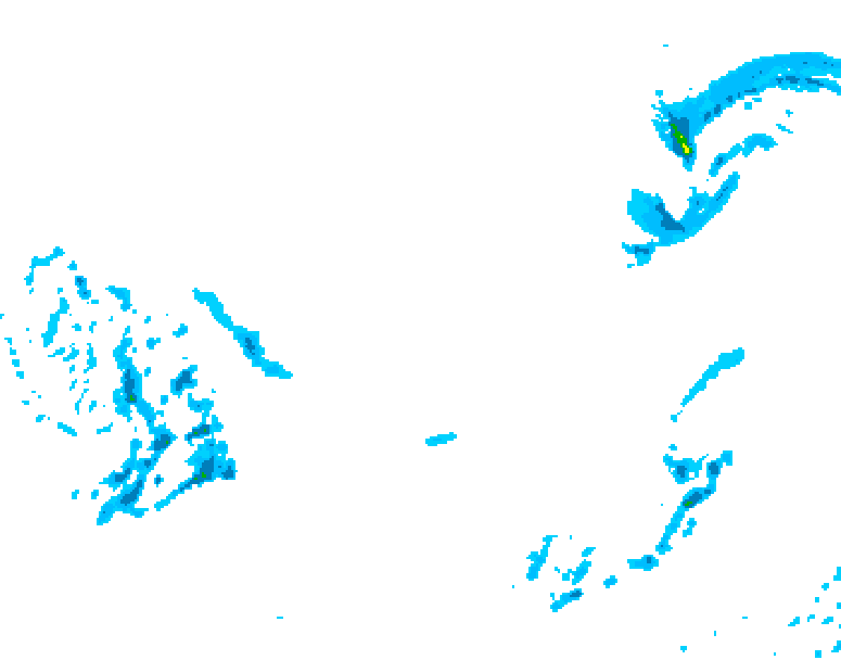 GDPS precipitation 228 hour forecast chart for Canada based on 2026/02/25 0000Z data