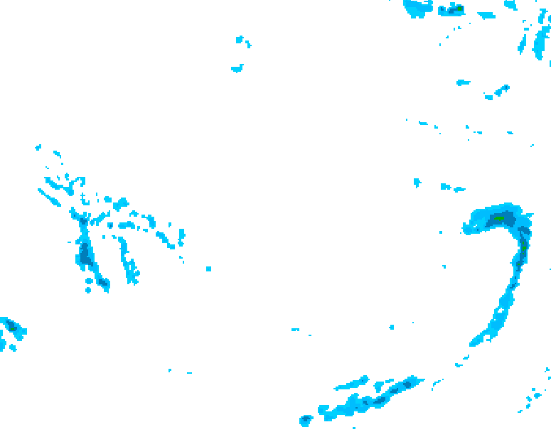 GDPS precipitation 024 hour forecast chart for Canada based on 2026/02/25 1200Z data