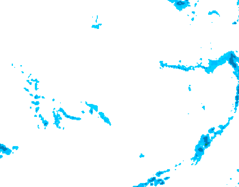 GDPS precipitation 036 hour forecast chart for Canada based on 2026/02/25 1200Z data