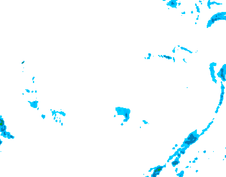 GDPS precipitation 054 hour forecast chart for Canada based on 2026/02/25 1200Z data