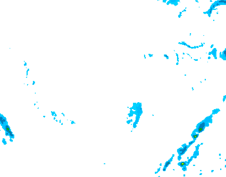 GDPS precipitation 060 hour forecast chart for Canada based on 2026/02/25 1200Z data