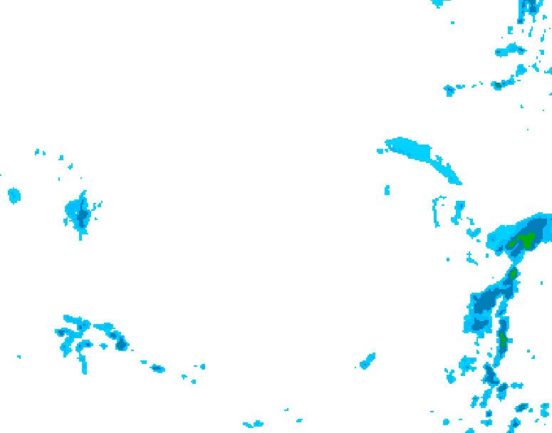 GDPS precipitation 090 hour forecast chart for Canada based on 2026/02/25 1200Z data
