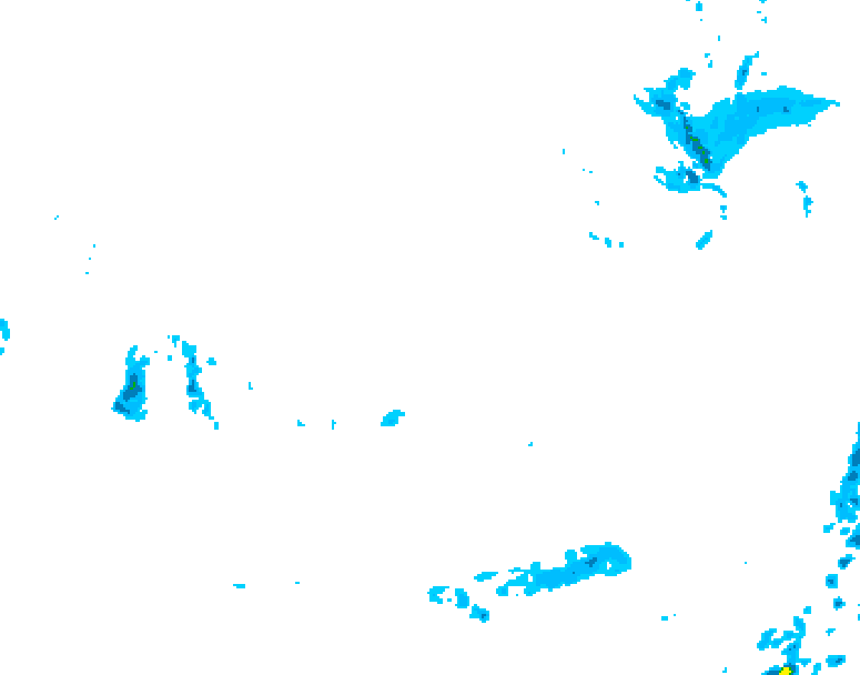 GDPS precipitation 126 hour forecast chart for Canada based on 2026/02/25 1200Z data