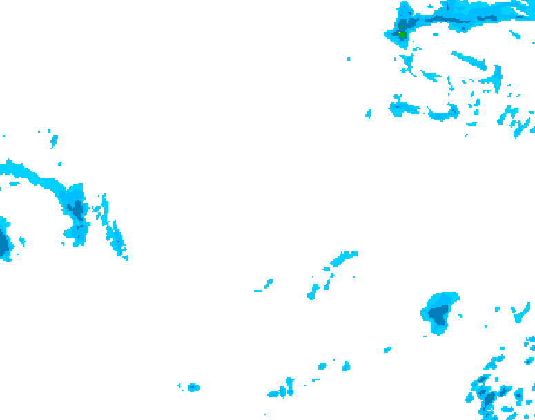 GDPS precipitation 150 hour forecast chart for Canada based on 2026/02/25 1200Z data