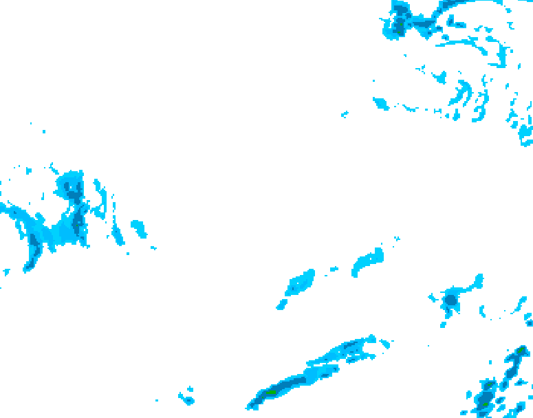 GDPS precipitation 156 hour forecast chart for Canada based on 2026/02/25 1200Z data
