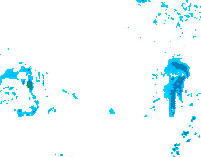 GDPS precipitation 180 hour forecast chart for Canada based on 2026/02/25 1200Z data