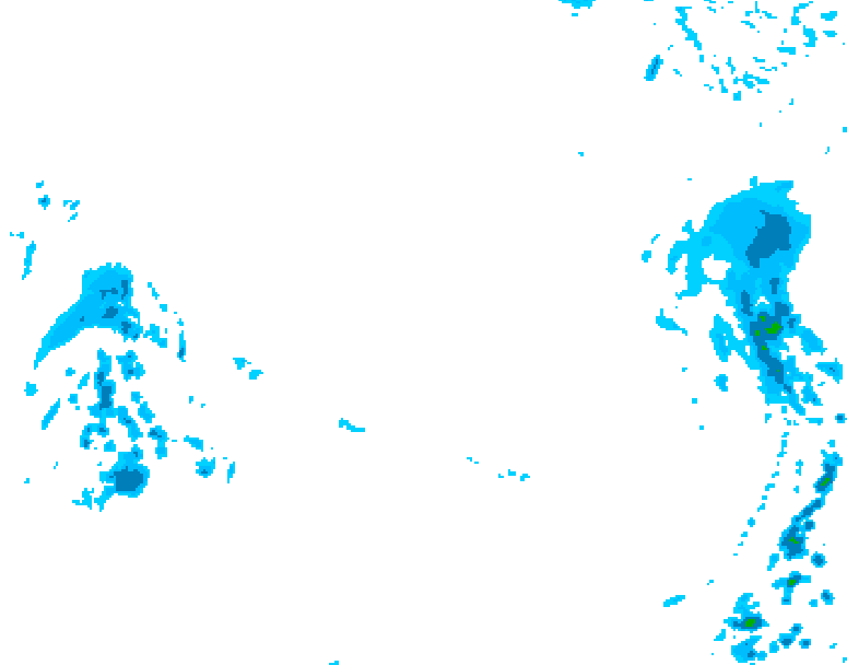 GDPS precipitation 186 hour forecast chart for Canada based on 2026/02/25 1200Z data