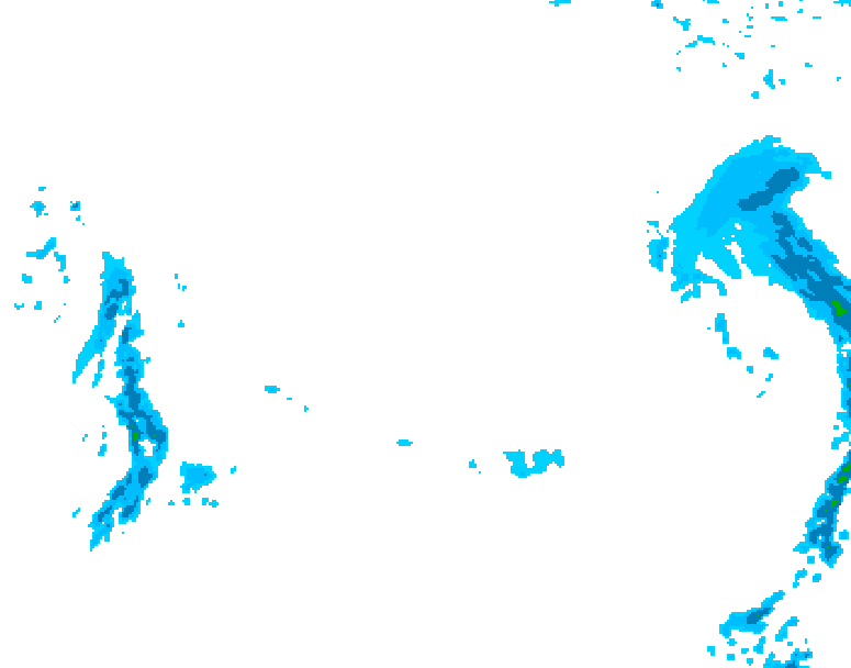 GDPS precipitation 192 hour forecast chart for Canada based on 2026/02/25 1200Z data