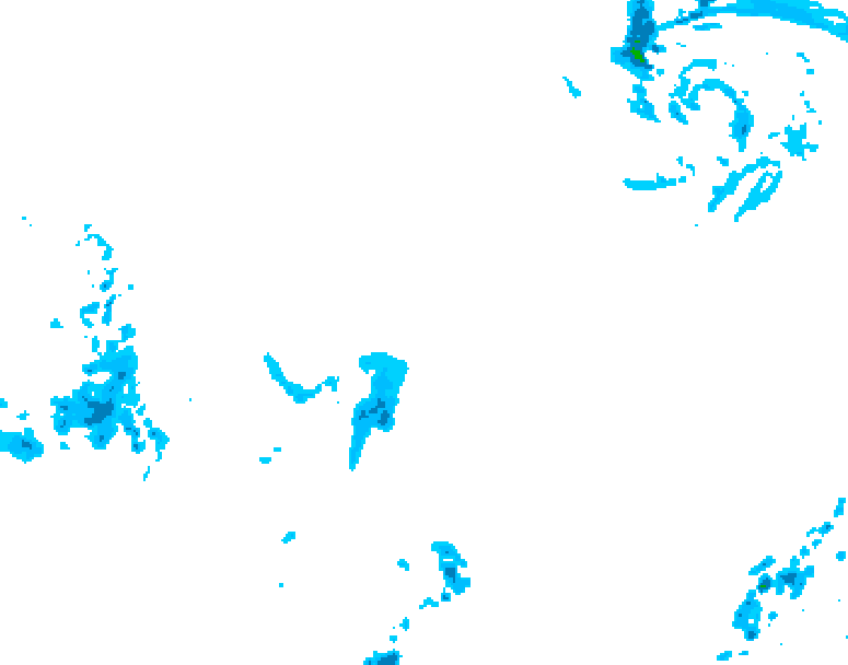 GDPS precipitation 222 hour forecast chart for Canada based on 2026/02/25 1200Z data