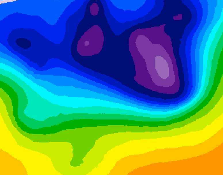 GDPS 500 millibar geopotential height 168 hour forecast chart for Canada based on 2026/02/26 0000Z data