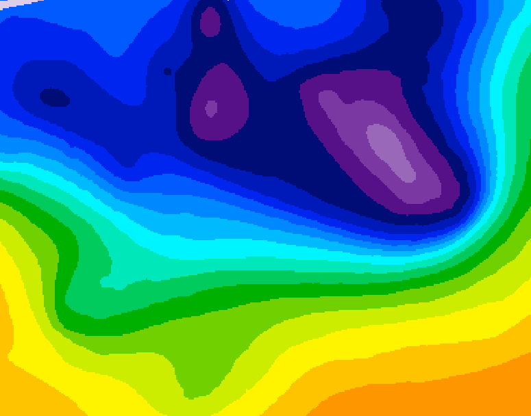 GDPS 500 millibar geopotential height 174 hour forecast chart for Canada based on 2026/02/26 0000Z data