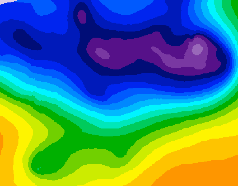 GDPS 500 millibar geopotential height 192 hour forecast chart for Canada based on 2026/02/26 0000Z data
