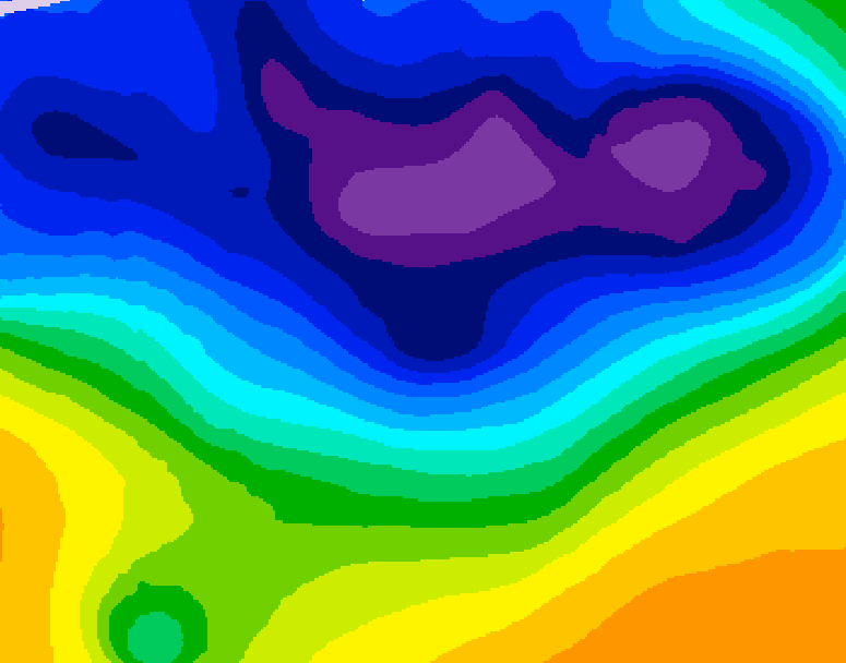 GDPS 500 millibar geopotential height 204 hour forecast chart for Canada based on 2026/02/26 0000Z data