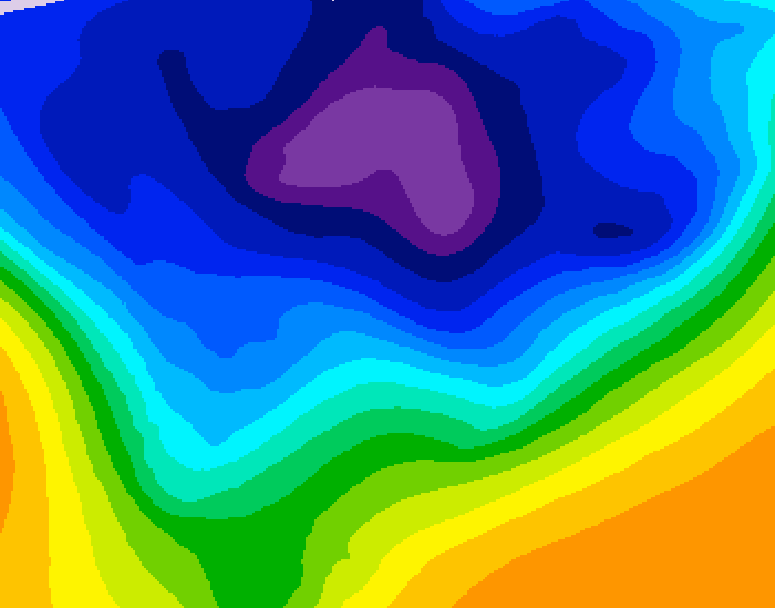 GDPS 500 millibar geopotential height 240 hour forecast chart for Canada based on 2026/02/26 0000Z data