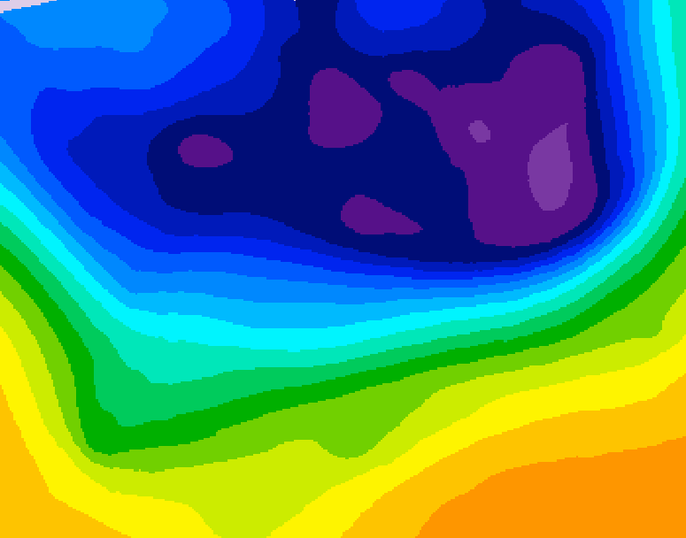 GDPS 500 millibar geopotential height 162 hour forecast chart for Canada based on 2026/02/26 1200Z data