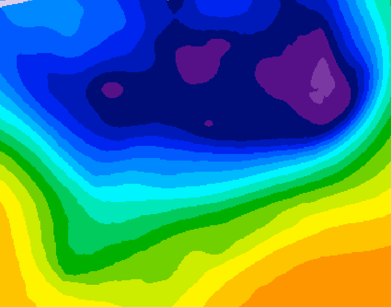 GDPS 500 millibar geopotential height 168 hour forecast chart for Canada based on 2026/02/26 1200Z data